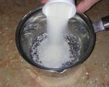 A picture of step 2 of Sweet and sour sauce.