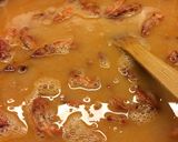 A picture of step 7 of Shrimp Bisque.