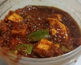 A picture of step 3 of Mango pickle.