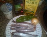Foto del paso 1 de la receta: Bacaladillas con refrito de verduras al vino
