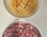 皮蛋粟米肉碎粥（電飯煲製作）的食譜步驟1照片
