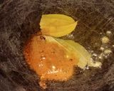 A picture of step 7 of Kadai paneer.