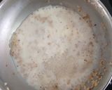 A picture of step 2 of Oats shiro.