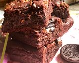 A picture of step 1 of Double Chocolate Eggless Brownies.