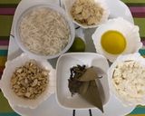 A picture of step 1 of Raw Green Chana biryani.