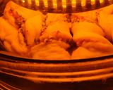 A picture of step 9 of Spinach Star bread pizza.