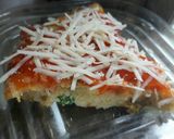 Foto langkah ke 3 dari resep Pizza nasi teflon.