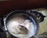 A picture of step 3 of Upma Kozhakattai (rice Dumplings).