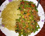 A picture of step 4 of Simple spaghetti.