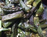 भिंडी की सब्जी (Bhindi Sabzi Recipe in Hindi) रेसिपी चरण 2 फोटो