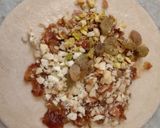 A picture of step 2 of Dry Fruit Parantha.