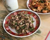 Hình bước làm 4 của món Salad thịt heo kiểu Thái - món gia truyền