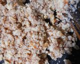 A picture of step 8 of Dry Fruit Burfi.
