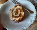 Almás piskótatekercs recept fázis 2 fotója