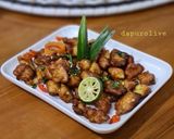 Foto langkah ke 5 dari resep Ayam Popcorn Goreng Pandan.