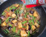 Foto langkah ke 3 dari resep Tumis Tempe dan Jantung Ayam.