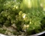 A picture of step 6 of Palak-Peas-Paneer Paratha.