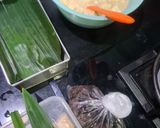 Foto langkah ke 2 dari resep Carang Gesing / Barongko Pisang Kepok.