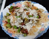 Foto del paso 6 de la receta: Lacitos con trigueros y bacon en salsa de yogur