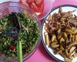 Foto langkah ke 1 dari resep Balado jengkol + teri (cabe ijo).