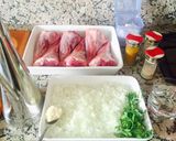 Foto del paso 1 de la receta: Cordero en salsa/لحم غنمي بتفاية