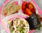 Foto langkah ke 9 dari resep 🍝Creamy Silken Tofu Peanut Butter Udon (broccoli, shiimeji mushrooms) | mie cream tahu kacang.