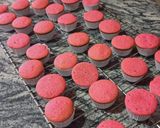 A picture of step 6 of Red velvet meringue cupcakes.