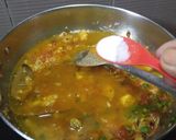 A picture of step 4 of Bengali Masala Khichdi.