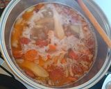 Hagyományos babgulyás recept fázis 3 fotója