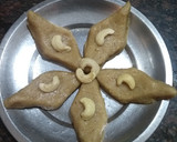 முந்திரி கேக்(காஜு கட்லி (Kaju kathli recipe in tamil) ரெசிபி ஸ்டேப் 4 புகைப்படம்