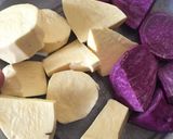 Hình bước làm 1 của món Chè khoai dẻo