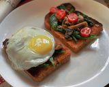 A picture of step 8 of Open Sandwich.