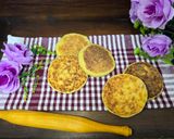 صورة لخطوة 4 من وصفة حرشة (خبز السميد المغربي) 🇲🇦 Harcha (Moroccan Semolina Bread