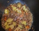 A picture of step 3 of Karahi Chola Chaat.