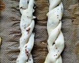 A picture of step 6 of Chocolate twists.