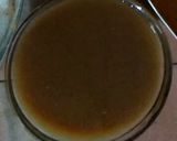 A picture of step 6 of Sambar, Idli with mint coconut sauce.