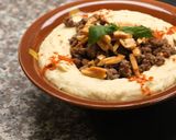 A picture of step 4 of Best Hummus with Tahini.