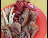 Foto langkah ke 7 dari resep Roti goreng sosis.