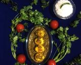 A picture of step 12 of Egg Hariyali.