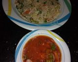 A picture of step 3 of Manchurian.