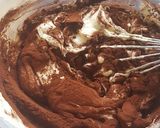 A picture of step 3 of Sara's yummy tempting chocolate cake.