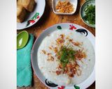 Foto langkah ke 5 dari resep Bubur Ayam Kampung.