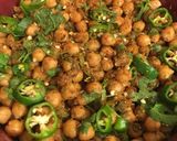 A picture of step 4 of Nani Walay Choley.