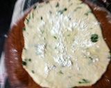 A picture of step 2 of Dhaniya laccha paratha.