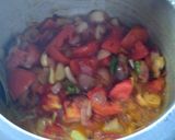 A picture of step 2 of Matar makhana curry.