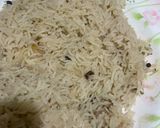 A picture of step 4 of Cumin rice(zeera).
