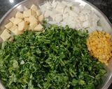 A picture of step 1 of #Win#week7 Moolike pattonki sabji.