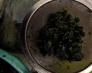 Cendol Daluman (Cincau) - Step 2