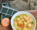 Foto langkah ke 3 dari resep Sup Tofu & Telur Puyuh.