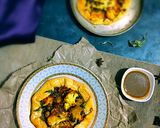 अवधी मैरिनेटेड गोभी इनसाइड गैलेट (Awadhi Marinated Gobi Inside Galette recipe in Hindi) रेसिपी चरण 9 फोटो